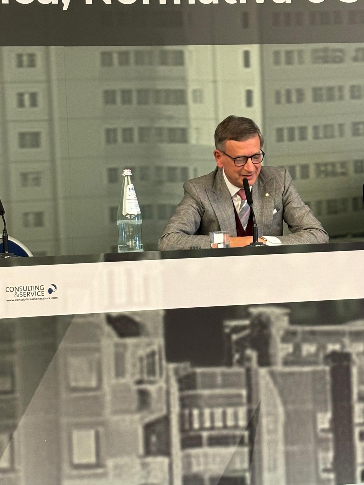 Intervento istituzionale al podio